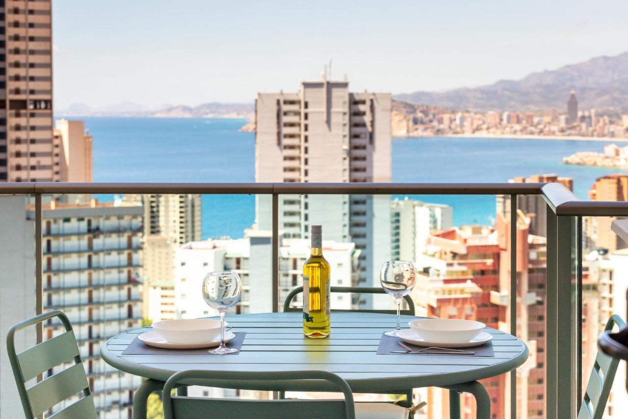 Skyline 11 Sunny Balcony With Stunning Sea Views Appartement Benidorm Buitenkant foto